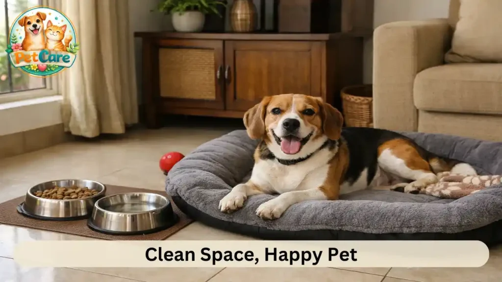 How to keep your pet’s living area clean