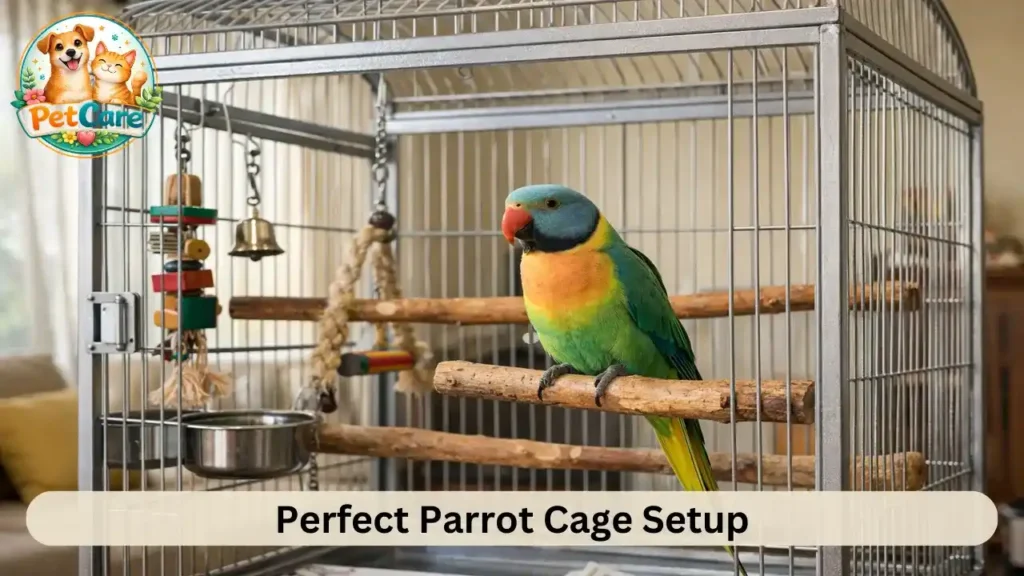 Ideal Cage Setup for Parrots in India