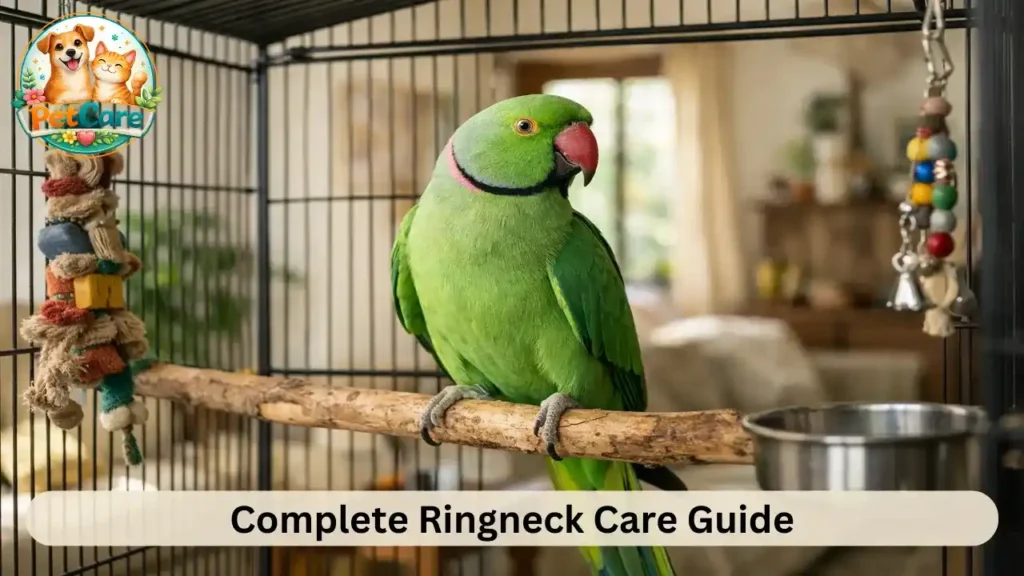 Indian Ringneck Parrot Care Guide