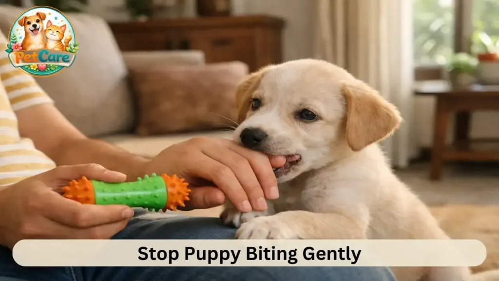 How to Stop Puppy Biting at Home