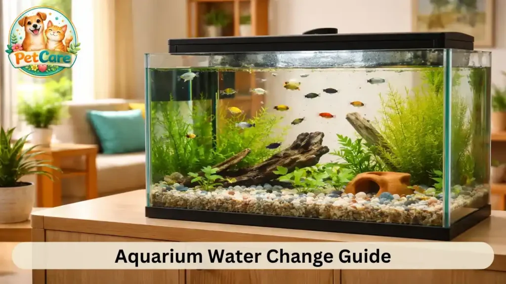 How often to change aquarium water