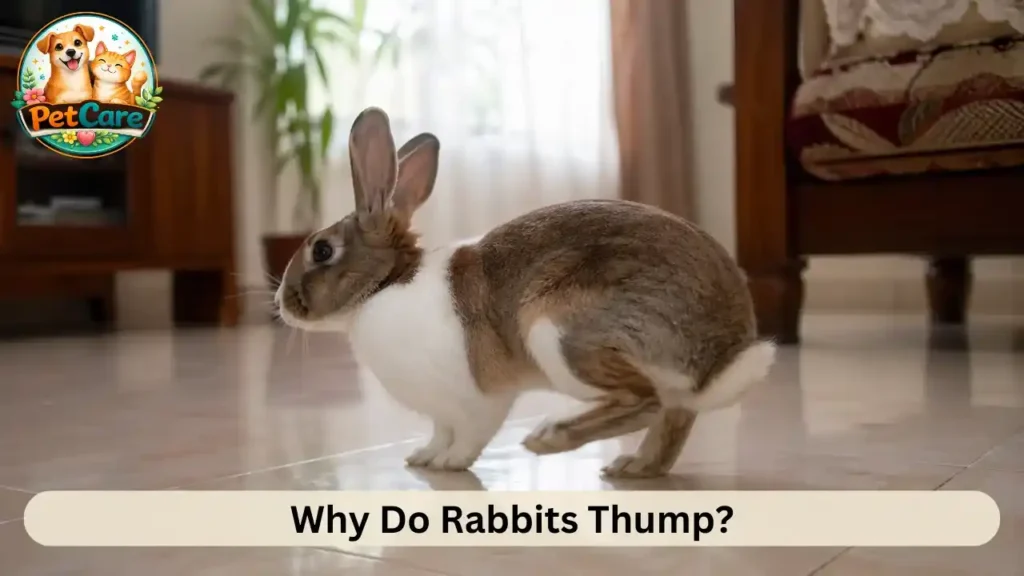 Why is my rabbit thumping